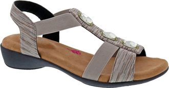 Ros Hommerson Womens Mackenzie Sandals In Taupe