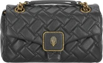 Kurt Geiger Tassen, Dames, Zwart, ONE Size, Leer, Pimlico Bag