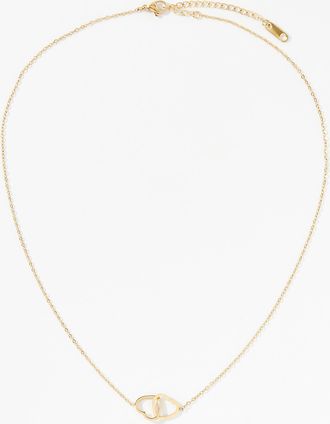 Simons Womens Interlaced hearts chain