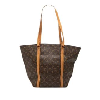 Louis Vuitton Pre-owned Tote Bags, female, Brown, Size: ONE SIZE Pre-owned Monogram Sac Shopping Tote