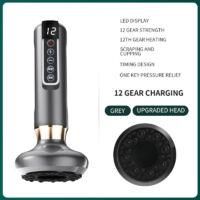OEM Ventosas De Masaje Anticelul&iacute;ticas, Dispositivo Port&aacute;til Ajustable A 12 Niveles Para Eliminar La Grasa Corporal, Para Abdomen Y Muslos (gris) - Crezuo