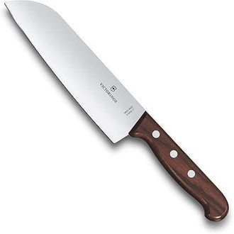 Victorinox by Swiss Army Santoku Cuchillo 17 Cm Madera De Arce Caf&eacute;