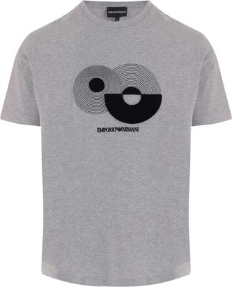 Emporio Armani Grey Crew Neck T-Shirt