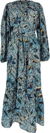 Ulla Johnson Iona Midi Dress in Multicolor Cotton