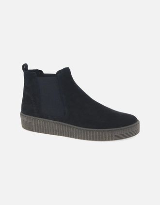 Gabor Womens Lourdes Womens Chelsea Boots - Black - Size: 5.5