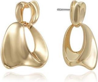 Ettika Ribbon Drop Earrings in Gold at Nordstrom Rack