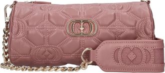 La Carrie Tassen.. Roze - Dames - Schoudertassen - Roze - ONE Size - Leer - Tassen
