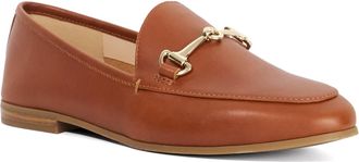 Dune London Womens Ladies Grandly - Leather Snaffle Trim Loafers - Tan - Size UK 6