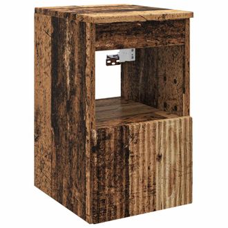 vidaXL Mueble De Cuarto De Ba&ntilde;o Madera Envejecida 30 X 44,5 X 50 Cm Vidaxl