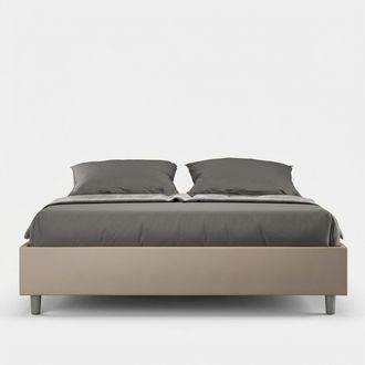 ITYhome Sommier Cama Doble Contenedor 160x200 Azelia M1 - Beige