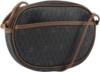 Dior Pre-owned Cross Body Bags, female, Black, Size: ONE SIZE Pre-owned Vintage Shoulder Bag