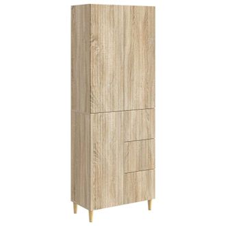 vidaXL Juego De Armarios 2 Uds. Madera De Ingenier&iacute;a Vidaxl