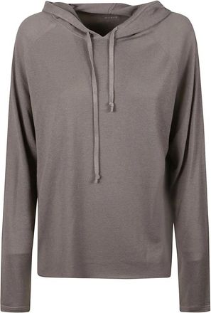Majestic Filatures Sudadera con capucha - Sweatshirts & Hoodies - Mujer - Marr&oacute;n - S