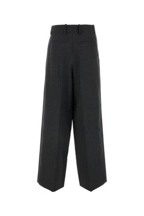 Givenchy Bw514v14fu 067 Greymix Virgin Wool Cotton Pantaloni Trousers
