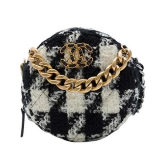 Chanel Pre-owned Tweed Satchel - Dames - Pre-owned - Veelkleurig - Maat: ONE Size Tweed