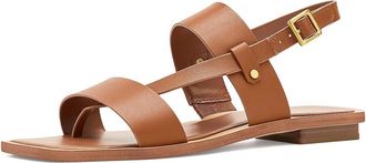Franco Sarto Enrica Womens Sandals Cognac Leather : 6.5 M