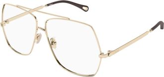 Chlo&eacute; Bril - Dames - Brillen - Geel - 61 MM - Accessoires