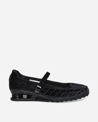 Nike Women s Shox Z Calistra Velvet Sneakers Black