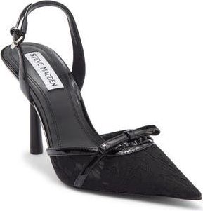 Steve Madden Sereena Lace Slingback Pump in Black at Nordstrom Rack, Size 7.5