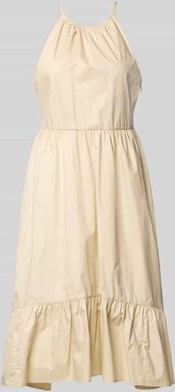 A|X Armani Exchange Midikleid mit Eingrifftaschen in Sand, Gr&ouml;&szlig;e 36