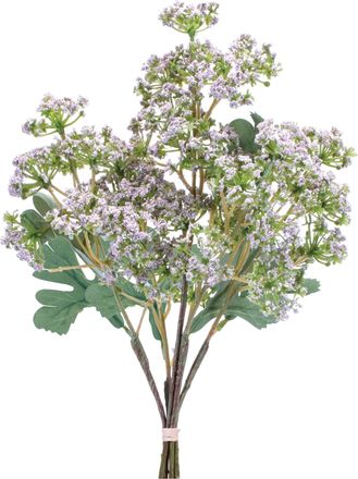 Melrose International Purple Angelica Floral Bundle (Set of 2) - Green, Purple