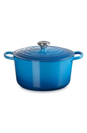 LE CREUSET Signature 6.5-Quart Round Enamel Cast Iron Dutch Oven in Marseille at Nordstrom