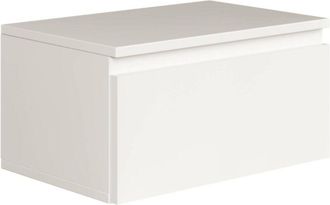 Selsey Selsey - bemmi -Mesita de noche suspendida -49 cm -blanco