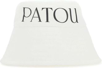 Patou White Canvas Hat