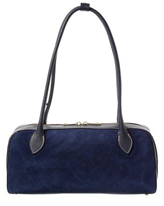 Persaman New York Hazel Suede Shoulder Bag