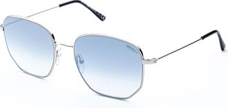 Saraghina GEREMY 308MJJ Mens Sunglasses Silver Size 56