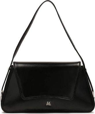 Kazar Handtas met korte schouderband - Dames - Schoudertassen - Zwart - ONE Size - Leer - Tassen