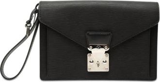 Louis Vuitton Pre-owned Sellier Dragonne - Dames - Vintage Clutch - Zwart - ONE Size - Vintage