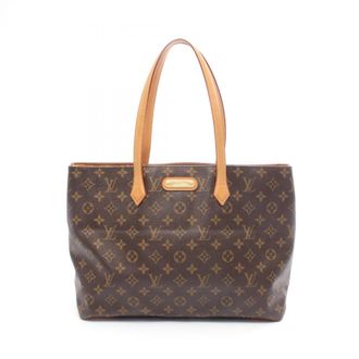 Louis Vuitton Brown Monogram Coated Canvas Handbag Tote Bag (Pre-Owned)