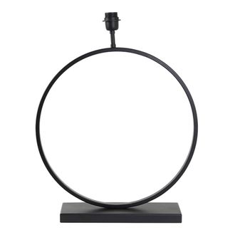 Light & Living L&aacute;mpara De Mesa - Liva - Negro - Metal - - Light&living
