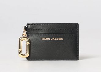 Marc Jacobs Portacarte The Snapshot in pelle bovina con charm logato