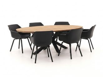Hartman Hartman Sophie Element/Stephanie 240cm dining tuinset 7-delig