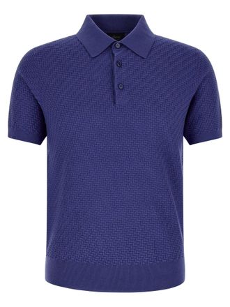 Brioni Trama de polo de tejido Brioni