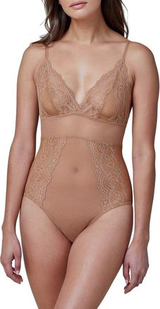 Skarlett Blue Unveil Lace Teddy in Gleam/boud at Nordstrom, Size X-Small