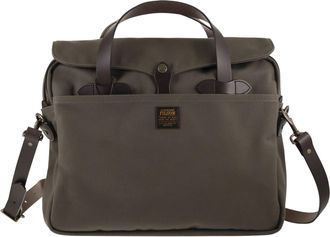 Filson Original Aktentasche aus Stoff und Leder