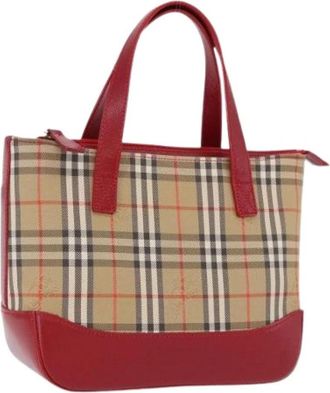 Burberry Pre-owned Vintage Hand Bag - Dames - Vintage Shopper - Veelkleurig - ONE Size - Vintage