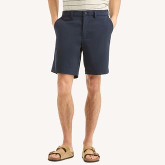 Nautica Mens 8.5 Linen Deck Short