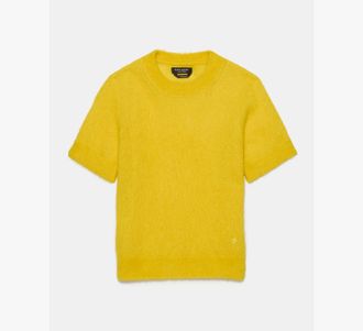 Kate Spade New York Fuzzy Short Sleeve Sweater