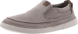 Clarks Mens Gereld Step Sneaker, Stone Combi, 8 UK