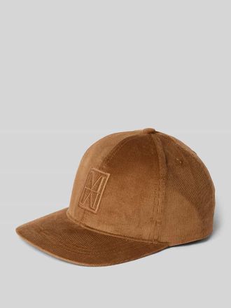 Marc O'Polo Basecap aus Baumwoll-Mix in Mittelbraun, Größe 1
