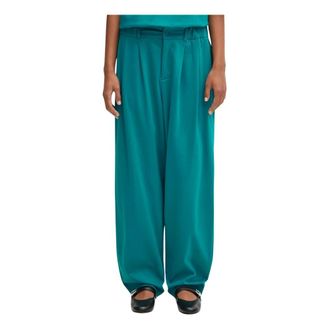 PANGAIA Pangaia - DNA Interlock Broek - Dames - Broeken - Groen - Maat: L Katoen