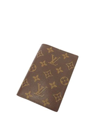 Louis Vuitton 2006 Monogram paspoorthoes - Bruin