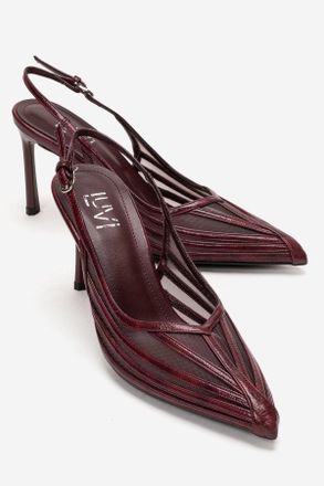 Prologue Eleana Slingback Mesh Stilettopomp