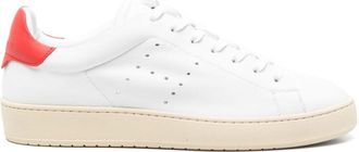 Hogan White Lace-Up Sneakers