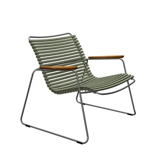 Houe CLICK Roomy Outdoor Lounge Chair, olivgr&uuml;n