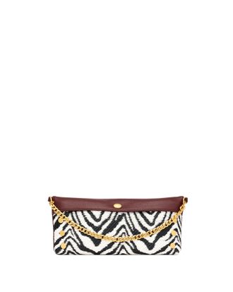Hammitt Hammitt Invitation Clutch Zebra Brushed Gold